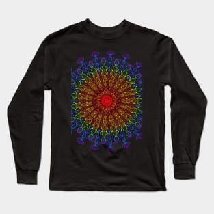 Flame Rainbow Long Sleeve T-Shirt